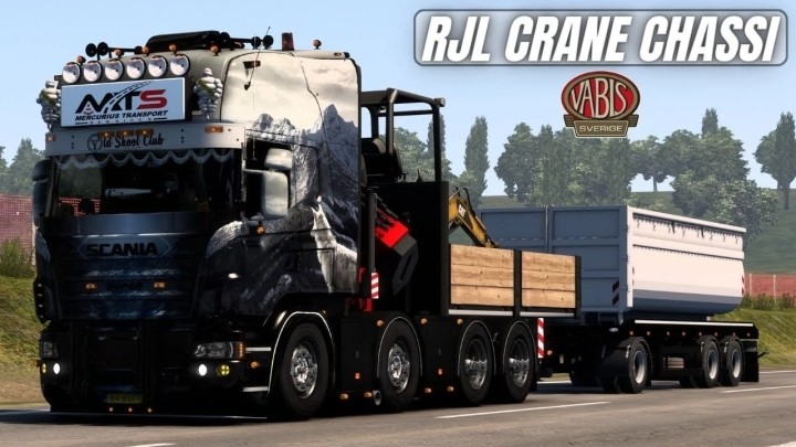 ETS2 – Rjl Crane Chassis V1.3 (1.50)