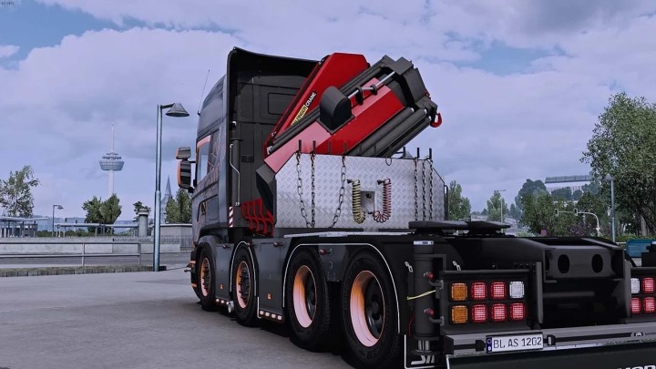 ETS2 – Rjl Crane Chassis V1.3 (1.50)