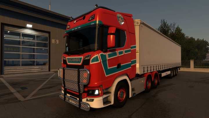 ETS2 – Scania Next Gen Maserfrakt Skin (1.50)