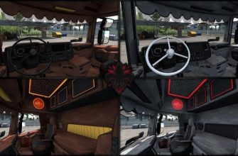 ETS2 – Набор интерьера Scania Next Gen S&R Cmi V2.0 (1.50)