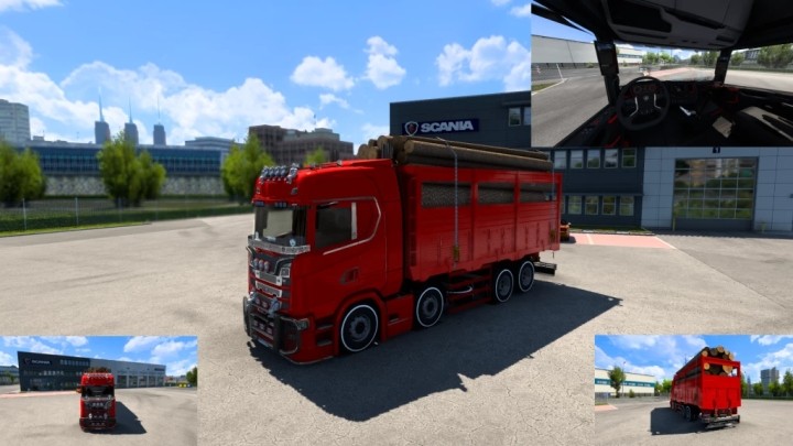 ETS2 – Scania S 8×2 (Kirkayak) (1.51)