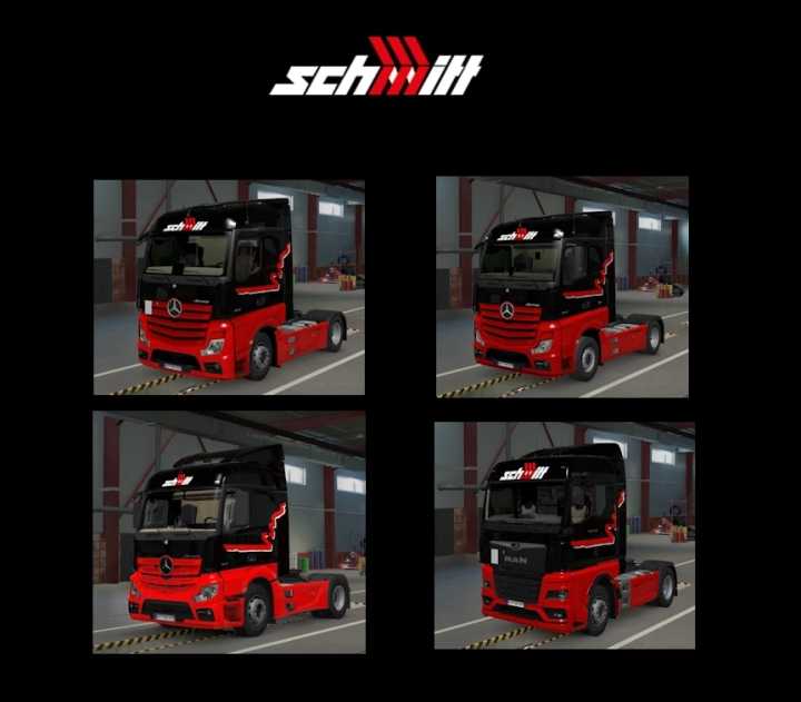ETS2 – Schmitt Logistik Skin Pack V1.0 (1.51)