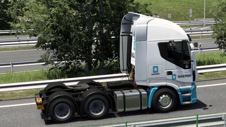 ETS2 – Skin Maersk Iveco Hi-Way V1.0 (1.51)