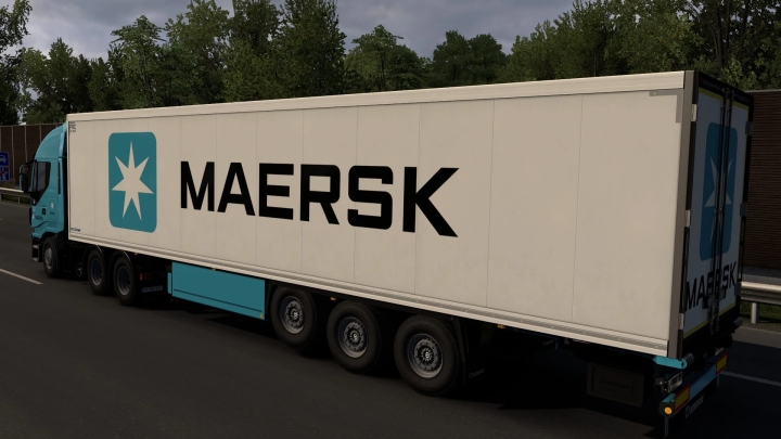 ETS2 – Skin Maersk Krone Cool Liner V1.0 (1.51)