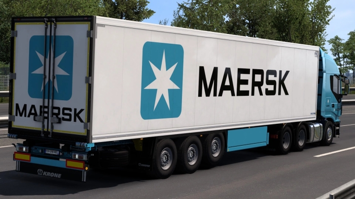 ETS2 – Skin Maersk Krone Cool Liner V1.0 (1.51)