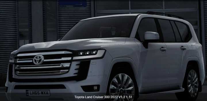 ETS2 – Toyota Land Cruiser 300 2022 V1.2 (1.51)