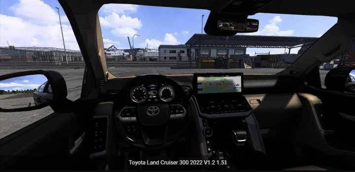 ETS2 – Toyota Land Cruiser 300 2022 V1.2 (1.51)