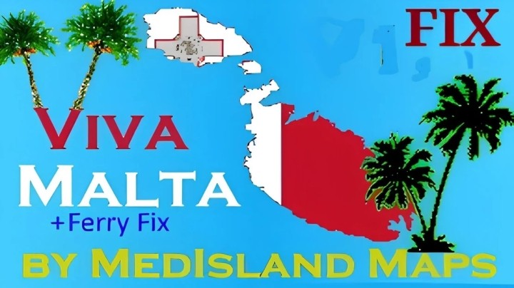 ETS2 – Viva Malta – Promods Rc + Fix V1.0 (1.50)