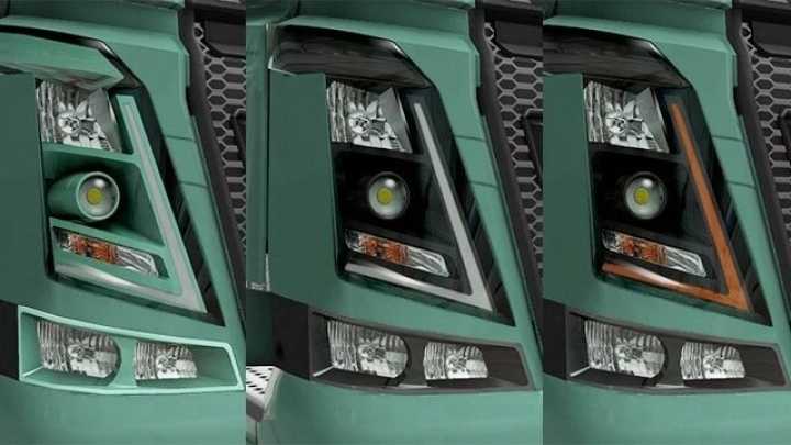 ETS2 – Volvo Fh 2012 Headlights Rework (1.51)
