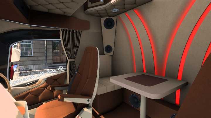 ETS2 – Volvo Fh16 Flower Line + Bdf Trailer V3.0 (1.51)