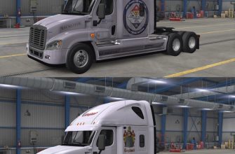 ATS – 50 скинов для Freightliner Cascadia V1.0 (1.51)