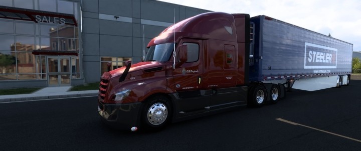 ATS – Cascadia Rr Cr England Skin V1.0 (1.51)