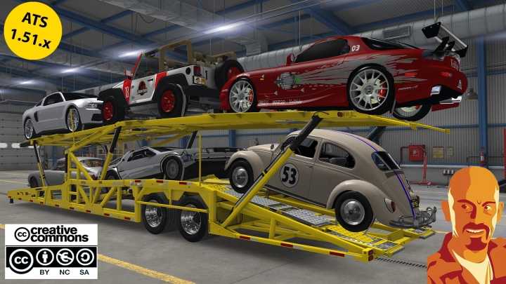 ATS Cottrell Car Hauler Trailer V1.2 (1.51)