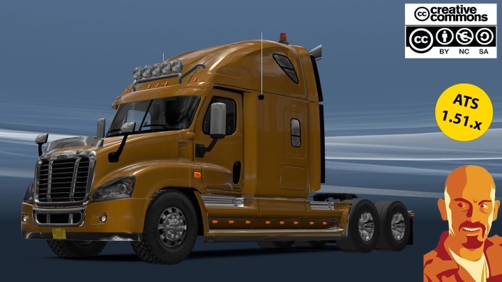 ATS – Freightliner Cascadia V4.1 (1.51)