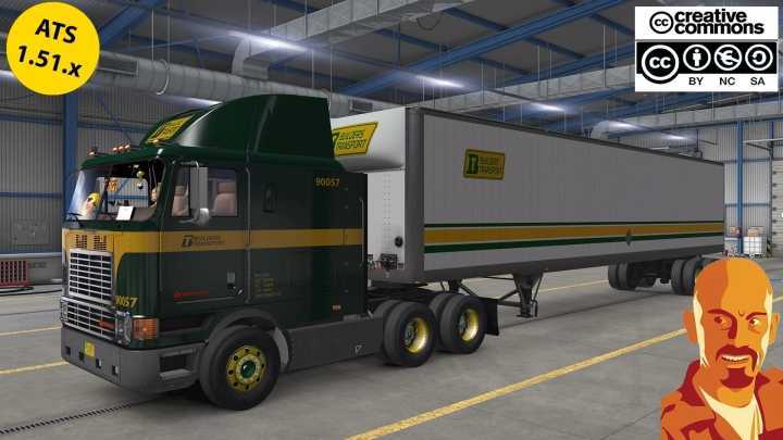 ATS International 9800 Builders Transport + Trailer V1.1 (1.51)