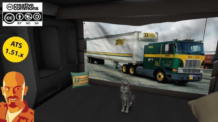 ATS International 9800 Builders Transport + Trailer V1.1 (1.51)