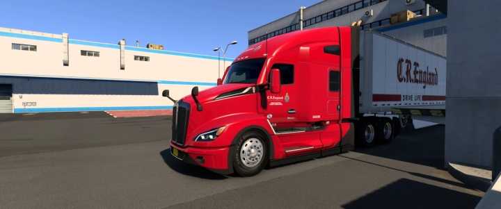 ATS Kenworth T680 Next Gen Cr England Skin V1.0 (1.52)