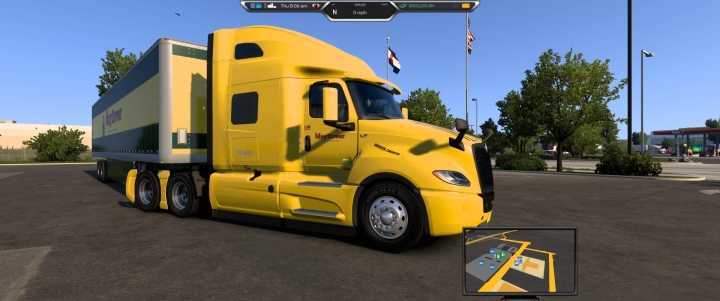 ATS Lt Skin Sky Ryse Cab My Flower (1.51)