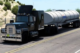 ATS Mack Rs700L & Fruehauf Tanker V1.6 (1.51)