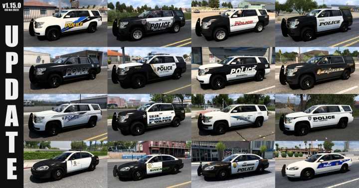 ATS Municipal Police Traffic Pack V1.17.1 (1.51)