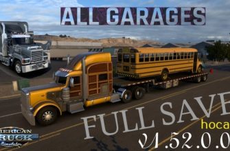 ATS Сохранение профиля V1.52.0.0S (Требуются все DLC для карт) (1.52)