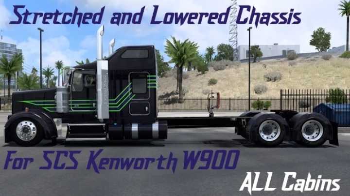 ATS Scs Long And Lowered Chassis V1.0 (1.51)