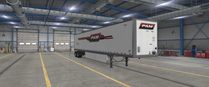 ATS Scs Trailer 53 Pam Skin (1.51)