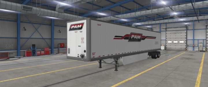 ATS Scs Trailer 53 Pam Skin (1.51)