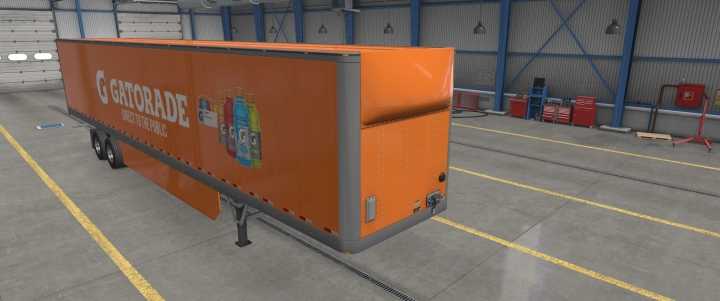 ATS Scs Trailer Gatorade Skin 53 V1.0 (1.51)