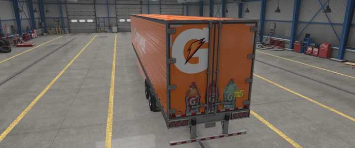 ATS Scs Trailer Gatorade Skin 53 V1.0 (1.51)