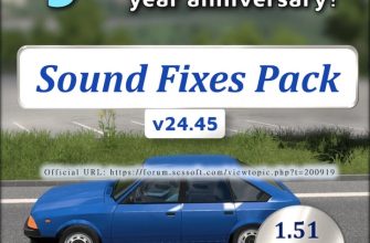 ATS – Sound Fixes Pack 9-летие V24.45 (1.51)