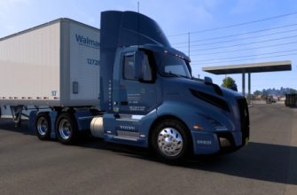 ATS Volvo 2018 Day Cab Walmart Skin (1.51)