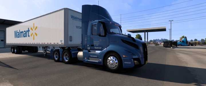 ATS Volvo 2018 Day Cab Walmart Skin (1.51)