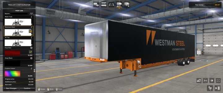 ATS Wade 53Ft Stepdeck Trailer V1.0.2 (1.52)