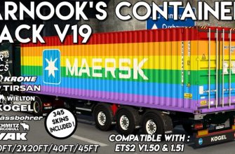 ETS2 Arnooks Container Pack Hotfix V19 (1.51)