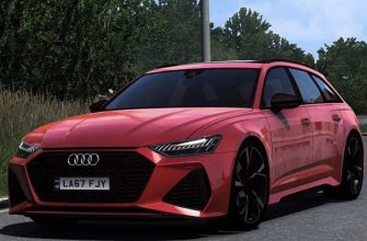 ETS2 Audi Rs6 Avant C8 2020 V1.0 (1.51)