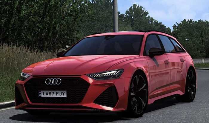 ETS2 Audi Rs6 Avant C8 2020 V1.0 (1.51)