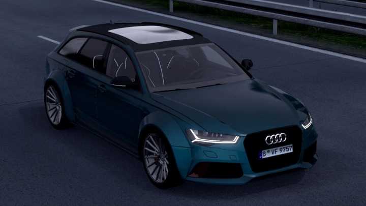 ETS2 Audi Rs6 C7 Avant 2016 V1.6 (1.51)