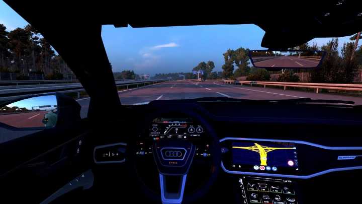 ETS2 Audi Rs6 Sedan C8 2023 V1.2 (1.52)