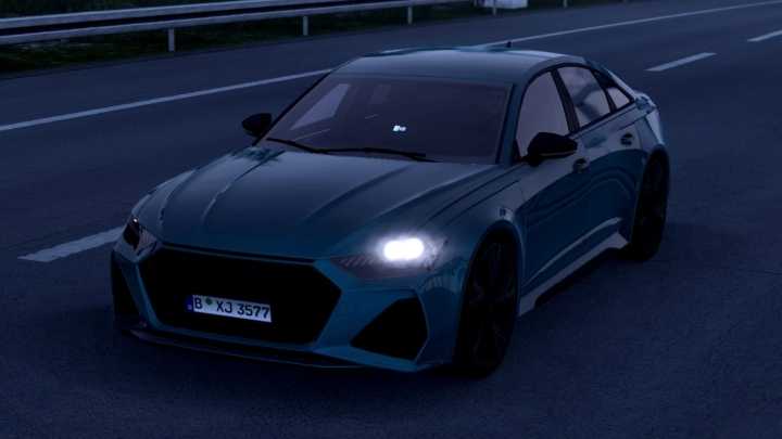 ETS2 Audi Rs6 Sedan C8 2023 V1.2 (1.52)