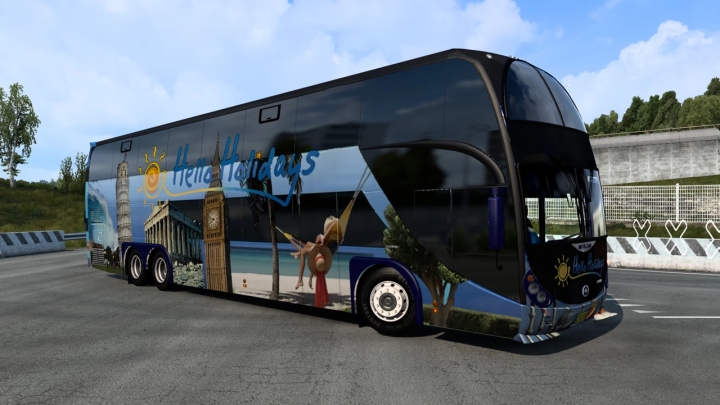 ETS2 Bigbus Traffic Pack V2.0.9 (1.52)