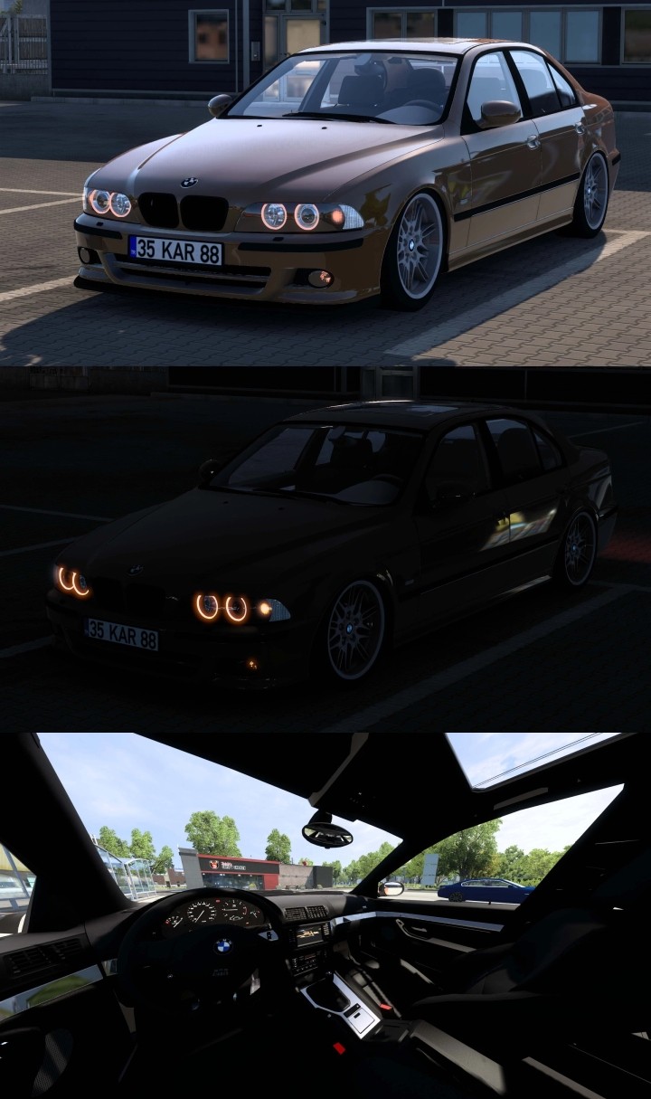 ETS2 Bmw E39 M5-530D (1.52)