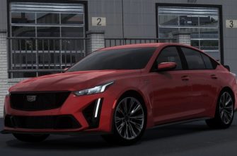 ETS2 Cadillac Ct5-V Black Wing 2022 V1.5 (1.51)