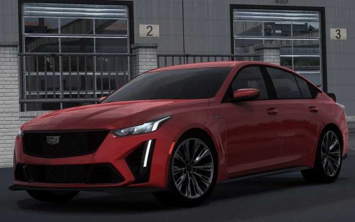 ETS2 Cadillac Ct5-V Black Wing 2022 V1.5 (1.51)