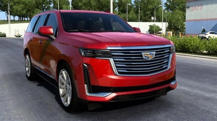 ETS2 Cadillac Escalade 2021 V1.6 (1.52)