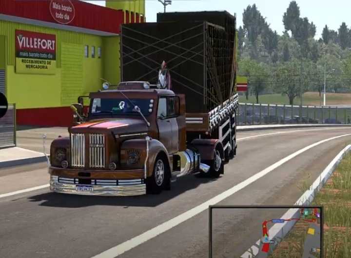 ETS2 Carretinha 2 Eixos Guerra (1.51)