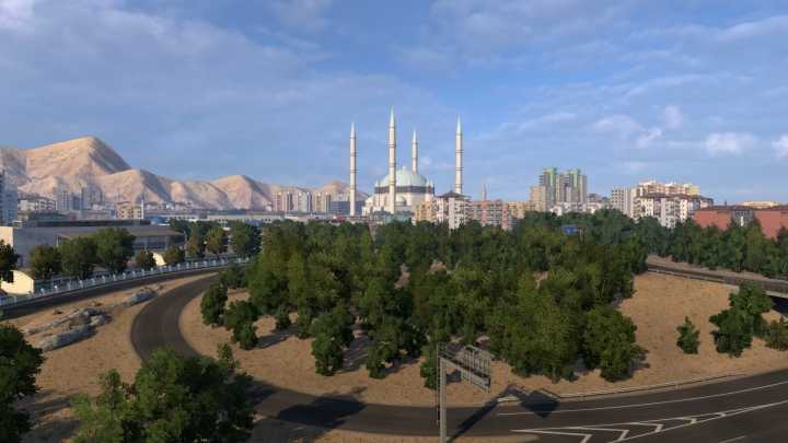 ETS2 Caucasus Dream Map V1.4 (1.51)