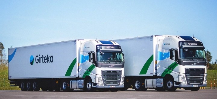 ETS2 Combo Skin Girteka Group V1.0