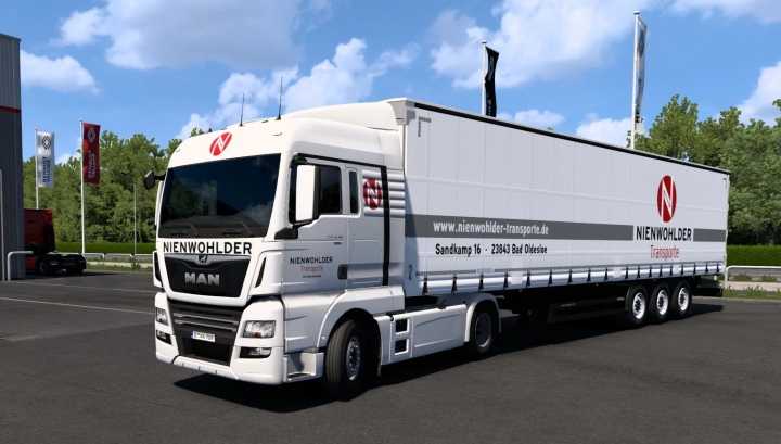 ETS2 Combo Skin Nienwohlder Transporte V1.0 (1.51)