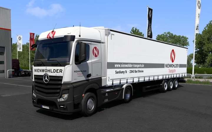 ETS2 Combo Skin Nienwohlder Transporte V1.0 (1.51)